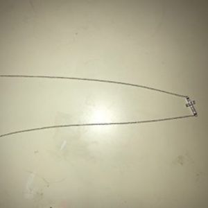 silver cross necklace
